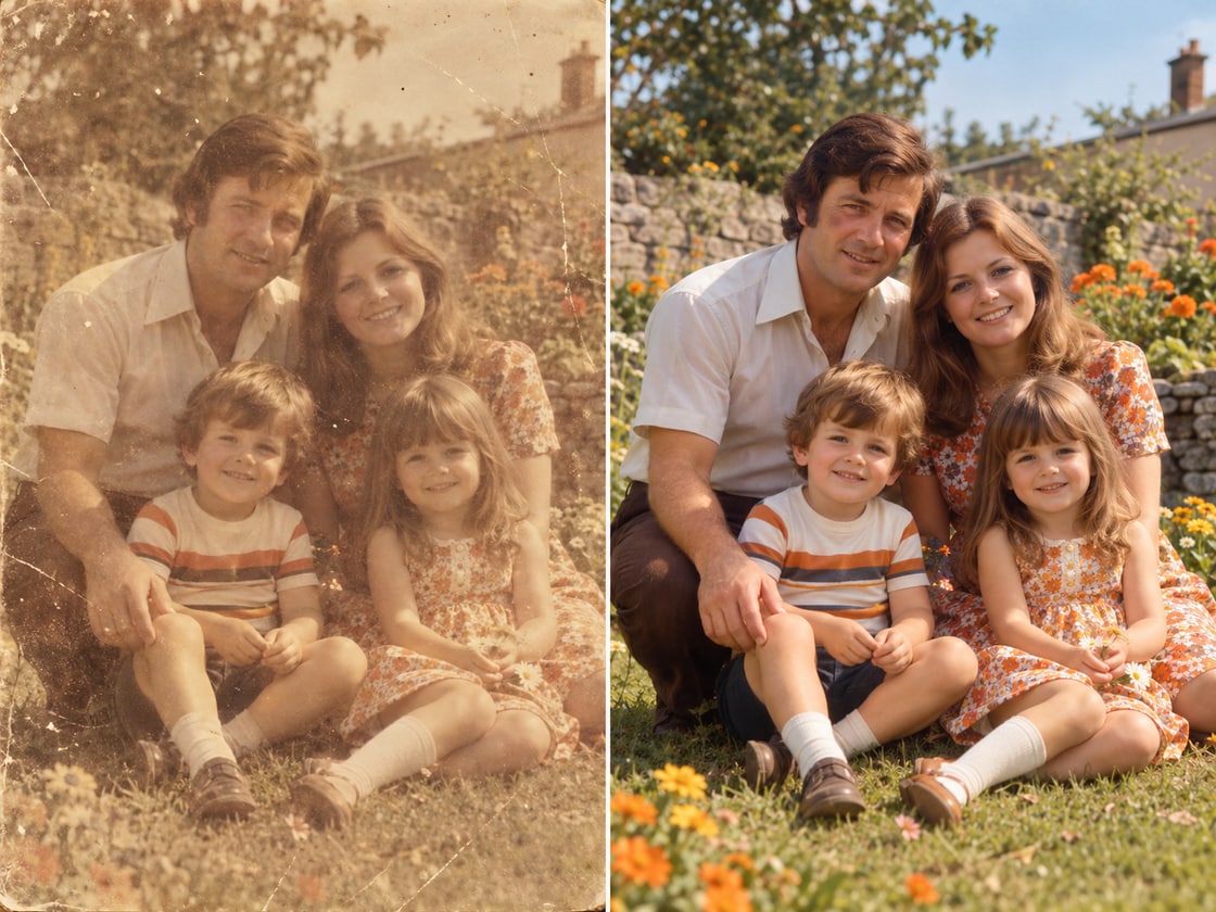Illustrative previews, not measured results from these models. Test your own photo to judge quality.